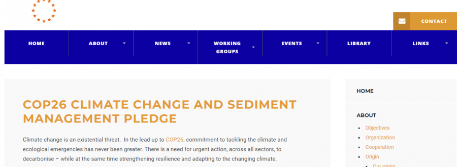 LIFE SUBSED and COP26: sediments and circular economy